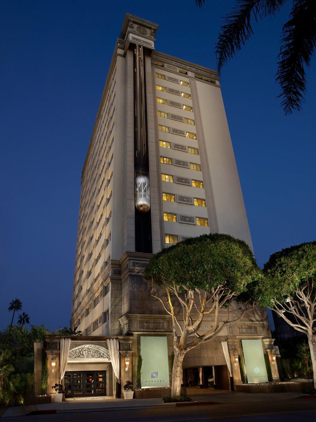 헌틀리 산타 모니카 비치 호텔 로스앤젤레스 외부 사진